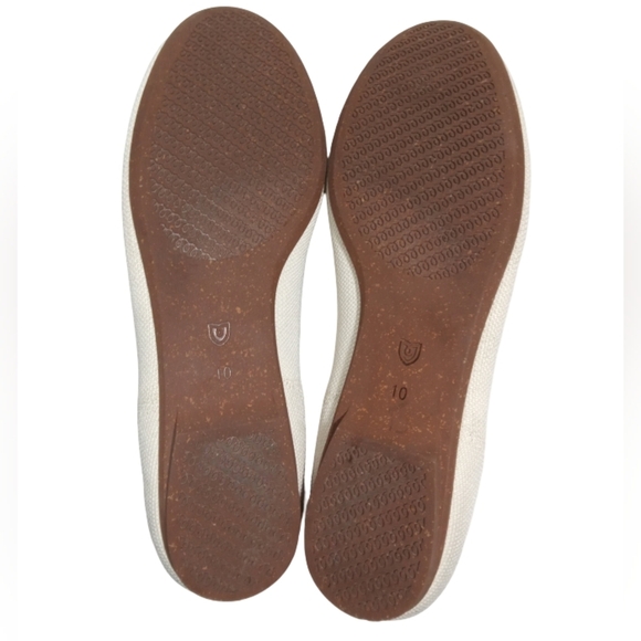 Rothy’s Cream Ivory Washable Knit Ballet Flats Bow Round Toe Eco Friendly SZ 10 - Picture 6 of 10